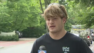 Teen hailed as a hero after reporting man who brought homemade bombs on MBTA train