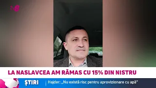 Nivelul Nistrului, la cote minime alarmante