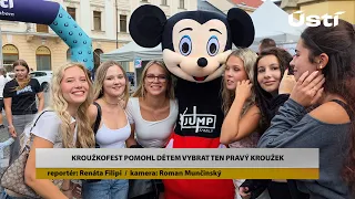 🎯 ÚSTÍ N.L. | Kroužkofest pomohl dětem vybrat ten pravý kroužek
