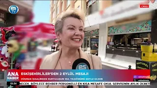 Eskişehirlilerden 2 Eylül mesajı! 🇹🇷