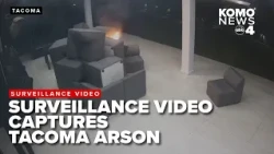 New video shows suspect setting fire to former NFL star’s Tacoma home