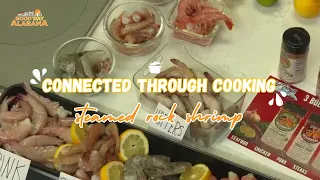 Steamed Rock Shrimp