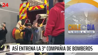 Initiative Seeks to Improve Firefighter Health in the O'Higgins Region | 24 Horas TVN Chile