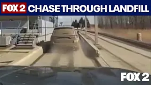 Michigan Landfill Pursuit: Armed suspect leads officers on wild chase