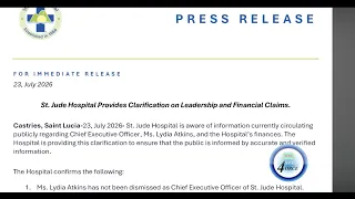 ST JUDE HOSPITAL REFUTES CEO DISMISSAL AND FINANCIAL INVESTIGATION RUMORS