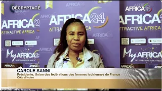 Décryptage - Carole Sanni, Présidente de l’Union des Fédérations des Femmes Ivoiriennes de France