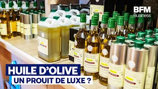 How did olive oil become a luxury product?