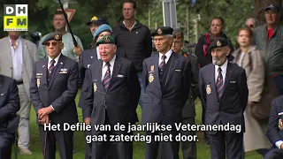 Defilé en buitenactiviteiten Veteranendag afgelast - Partner aangehouden voor dode in Scheveningen