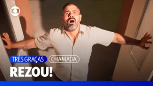 Jorginho ouve o choro da neta e chora rezando por ela! | Três Graças | TV Globo