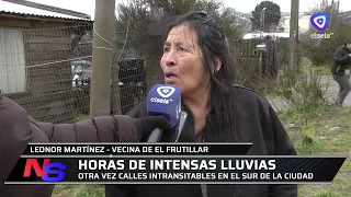 Every time it rains, the streets of El Frutillar become impassable