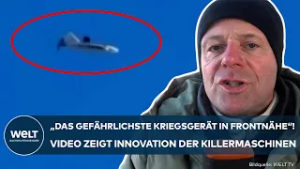 UKRAINE-KRIEG: "Das gefährlichste Gerät in Frontnähe"! Video zeigt Innovation der Killermaschinen