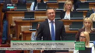 Bačevac zatražio od premijera da inicira izgradnju sportske hale u Tutinu