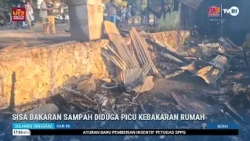 TRASH FIRE REMAINS SUSPECTED OF TRIGGERING HOUSE FIRE