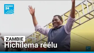 Zambie : le président sortant Hichilema réélu dans un contexte confus • FRANCE 24