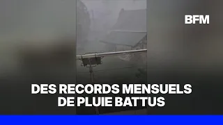 Storms: severe weather in Southern France