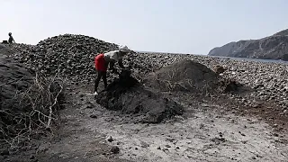 In Cape Verde, women forced to mine sand illegally to survive