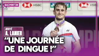 Badminton: "A crazy day" Lanier and the Gicquel-Delrue duo are world champions