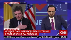 Interviu exclusiv cu Nicușor Dan, după întâlnirea cu Trump