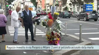 Milano, morte di Matteo Barone in via Porpora: ok al patteggiamento dell'agente alla guida dell'auto