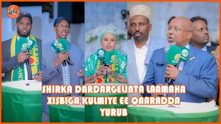 Xisbiga Kulmiye Oo Europe wacdaro ka Dhigay iyo Musharaxa Madaxwayne ku Xigeen ee Xisbiga oo......