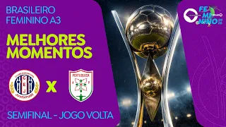 HIGHLIGHTS: JUVENTUDE-SE 1-0 PORTUGUESA-AP | BRAZILIAN WOMEN'S A3 | SEMIFINAL - SECOND LEG