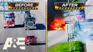 Road Wars: Drivers Make Catastrophic Mistakes (Part 3) | Top 7 Moments *Compilation* | A&E