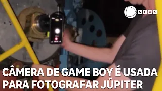 Man uses Game Boy camera to photograph Jupiter