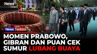 Jalan Berdampingan! Prabowo, Gibran & Puan Lihat Monumen Lubang Buaya di Hari Kesaktian Pancasila