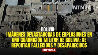 DEVASTATING FOOTAGE of explosions at a Bolivian military garrison: fatalities reported
