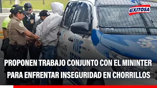 🔴🔵 Ricardo Bejarano buscará trabajar con el MININTER para enfrentar inseguridad en Chorrillos
