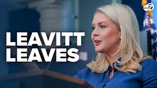 Karoline Leavitt resigns as Trump's press secretary