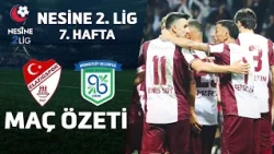 Seza Çimento Elazığspor - Arkent Arnavutköy Belediyesi | Nesine 2nd League Week 7 Highlights