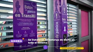 How the TransMilenio alert button at Minuto de Dios station works | Security