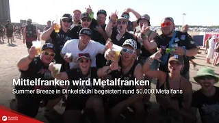 Middle Franconia becomes Metal Franconia: Summer Breeze in Dinkelsbühl thrills around 50,000 meta...