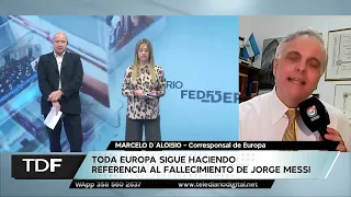All of Europe continues to reference the passing of Jorge Messi