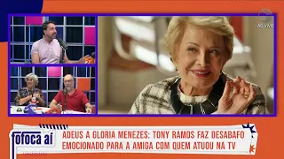 Tony Ramos makes an emotional statement to Glória Menezes