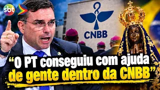 CNBB reacts after Flávio Bolsonaro's accusations involving Our Lady of Aparecida