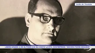 LIBERO GRASSI, IL NO AL PIZZO CHE GLI COSTO' LA VITA  CONFIMPRESE ANCORA POCHE DENUNCE