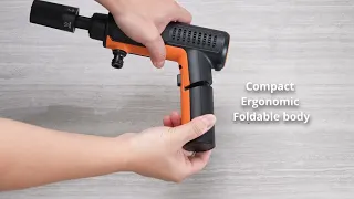 Cordless Foldable Pressure Washer | 5-in-1 Nozzle & Rechargeable Battery