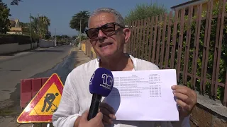 Lido dei Pini: Water leak on Via dei Gelsi. The emergency worsens - Canale 10