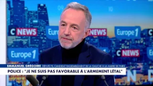 Emmanuel Grégoire : «Je ne suis pas favorable à l'armement létal de nos polices municipales»