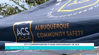City Commemorates 5-Year Anniversary of Albuquerque Community Safety | September 12, 2026