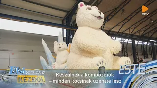 Készülnek a kompozíciók – minden kocsinak üzenete lesz
