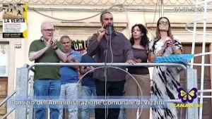 Comizio dell'Amministrazione Comunale di Vizzini 