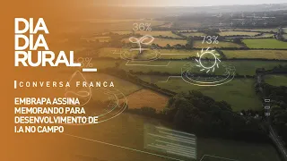 Embrapa signs memorandum to develop AI in the field