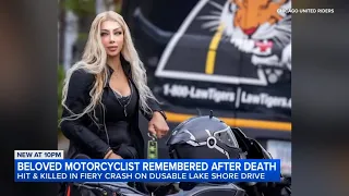 Chicago motorcycling community honors rider killed in DuSable Lake Shore Drive crash