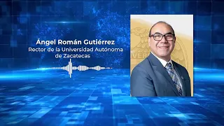Ángel Román Gutiérrez, rector de la UAZ