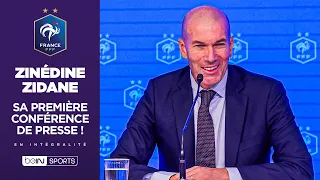 🎙️ Zinédine Zidane, the new French national team head coach: his first press conference!
