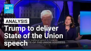 Donald Trump to deliver State of the Union speech • FRANCE 24 English