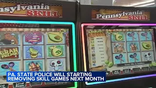 Pennsylvania State Police to begin removing skill games next month